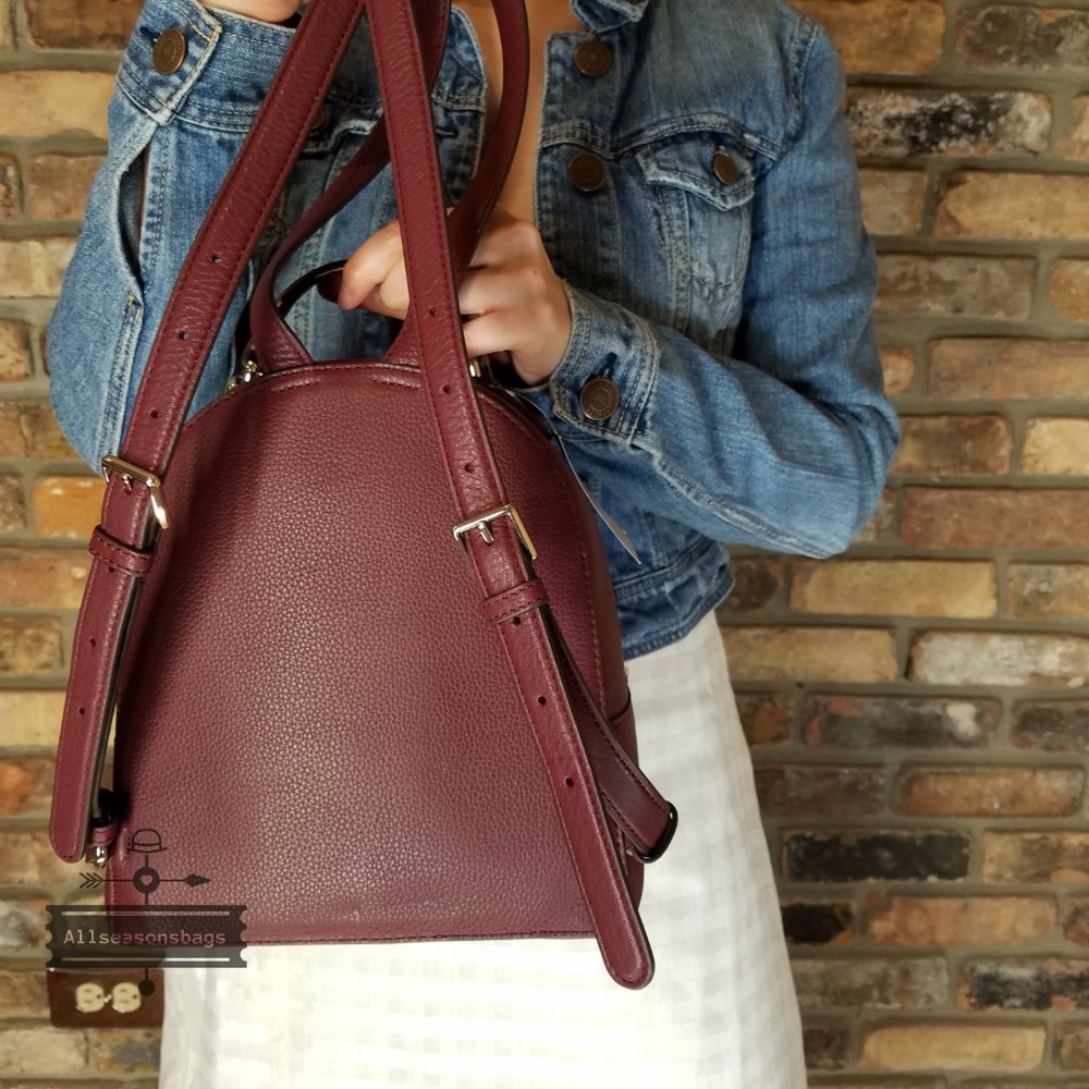 Kate Spade MEDIUM Jackson Backpack CHERRYWOOD New - Picture 13 of 14